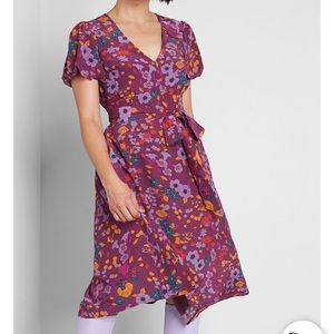 ModCloth Floral Dress